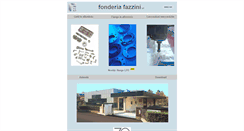 Desktop Screenshot of fonderiafazzini.it